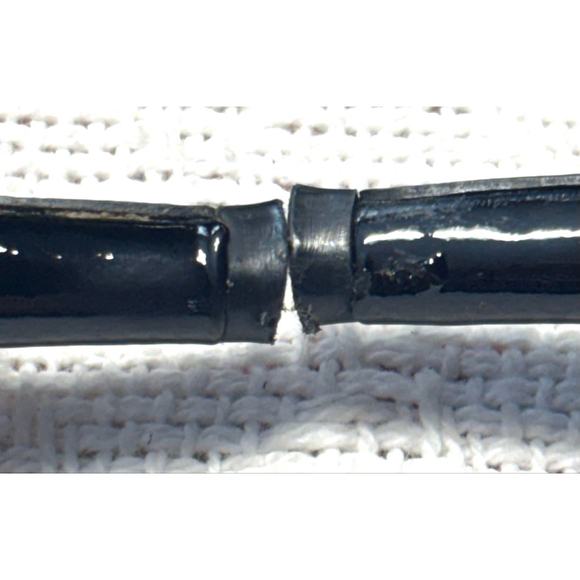 Vince Camuto Preppy Patent Leather Black Pointed Toe Stiletto Pumps Size 10 - Picture 7 of 10